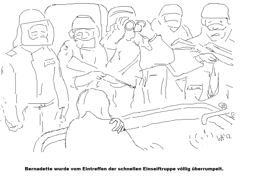 2) Bernadette im Bad